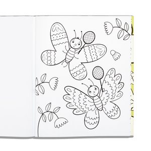 Color-in' Book: Busy Bug Buddies