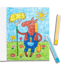 Load image into Gallery viewer, Color-in&#39; Book: Little Farm Friends