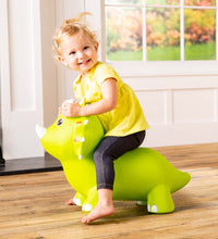 Load image into Gallery viewer, Bouncy Inflatable Jump Along Animal - Dinosaur