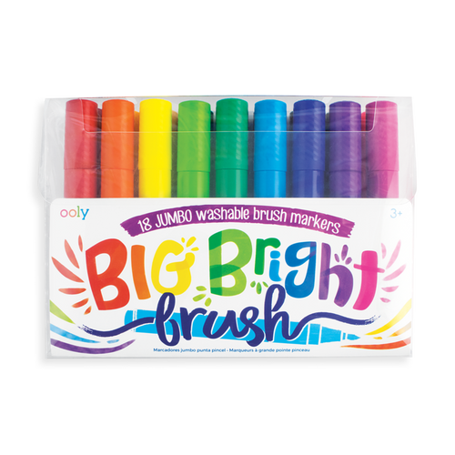Big Bright Brush Markers - set of 18