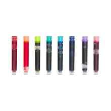 Load image into Gallery viewer, color write fountain pens colored ink refills - set of 8