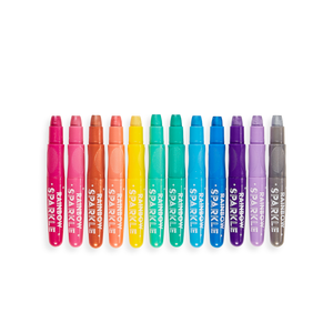 Rainbow Sparkle Watercolor Gel Crayons