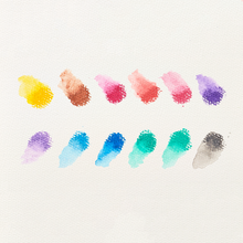 Load image into Gallery viewer, Rainbow Sparkle Watercolor Gel Crayons