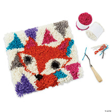 Load image into Gallery viewer, Fox Latch Hooking Kit