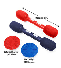 Load image into Gallery viewer, Balance Jousting Set with Inflatable Boppers