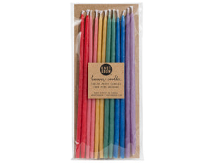 Tall Beeswax Birthday Candles