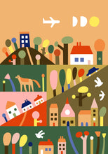 Load image into Gallery viewer, Outside the City - Kids Paint by Numbers