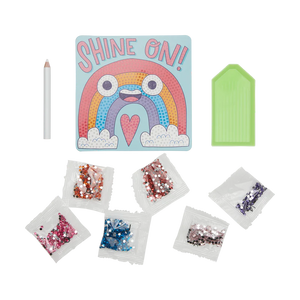 Razzle Dazzle D.I.Y. Mini Gem Art Kit: Rad Rainbow