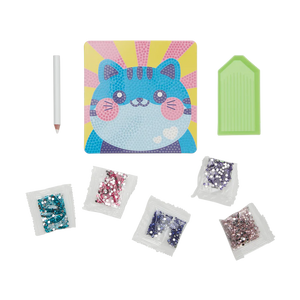 Razzle Dazzle D.I.Y. Mini Gem Art Kit - Cutesy Cat
