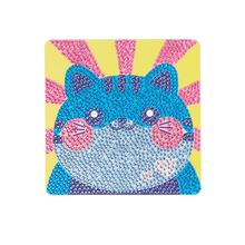 Load image into Gallery viewer, Razzle Dazzle D.I.Y. Mini Gem Art Kit - Cutesy Cat