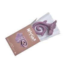 Load image into Gallery viewer, Natural rubber Teether Hawaii Flower - Purple