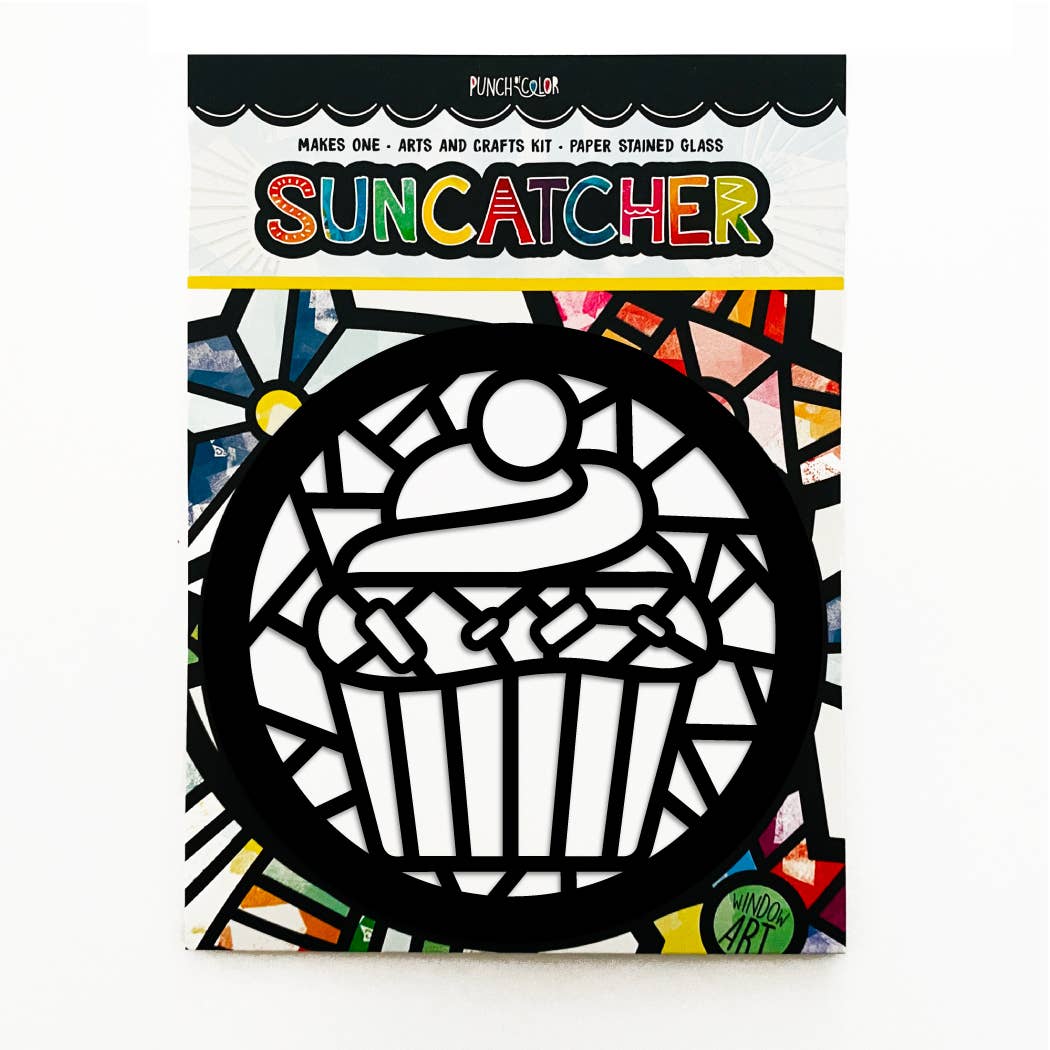 Cupcake Suncatcher Kit