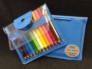 Pencils In Pouch - 12 MINI 1.75"