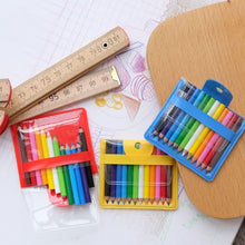 Load image into Gallery viewer, Pencils In Pouch - 12 MINI 1.75&quot;