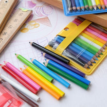 Load image into Gallery viewer, Pencils In Pouch - 12 MINI 1.75&quot;
