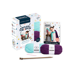 Load image into Gallery viewer, Learn to Knit Kit - Knitters of Tomorrow