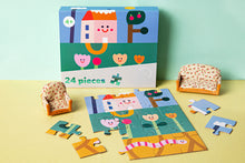 Load image into Gallery viewer, Under the Garden - 24 Piece Kids Puzzle