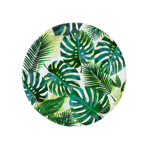 Tropical Fiesta Round Paper Plates