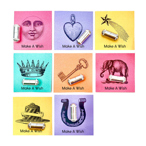Wish Capsules Vintage Letterpress
