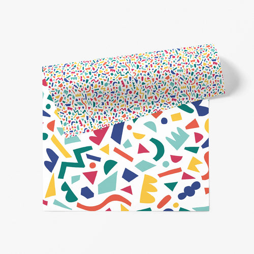 Confetti Gift Wrap -  3 sheets