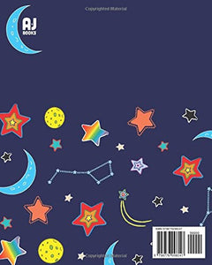 Illustrate, Write, & Create Paperback Journal for Kids: Starry night