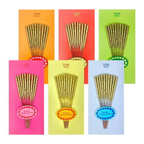 Mini Birthday Sparkler Candles Set of 10