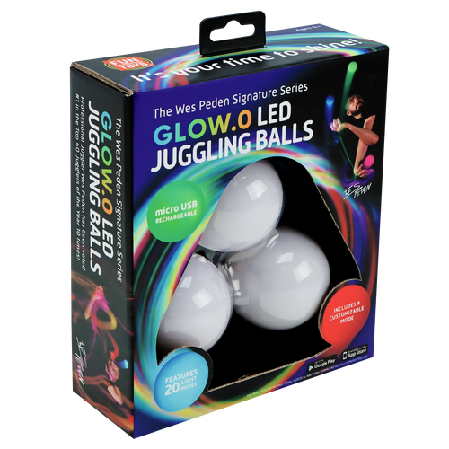 LED Juggling Balls - Wes Peden Glow