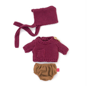 Dune Set With Hat 8 1/4” - Doll Clothes