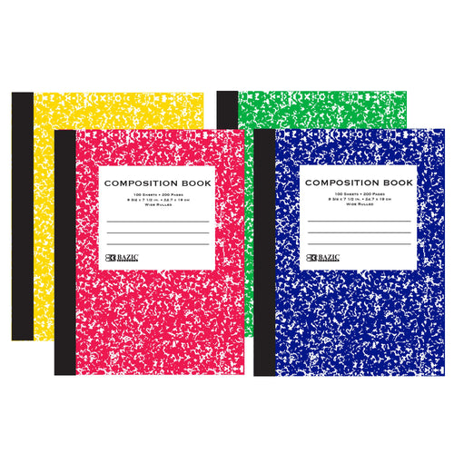 Wide Rule Composition Book