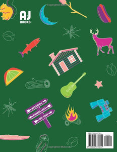 Color, Cut, & Create Camping: Scissor Activity Book for Kids