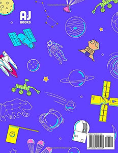 Color, Cut, & Create Space: Scissor Activity Book For Kids