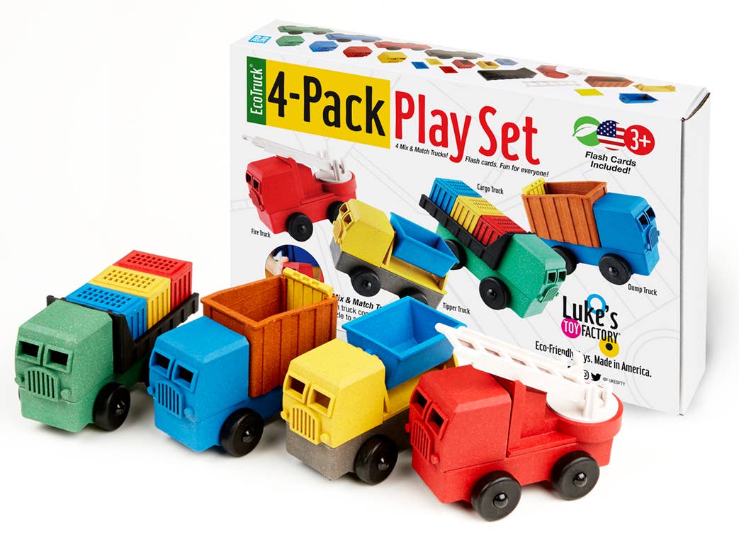 Luke's Trucks - Educational 4-Pack