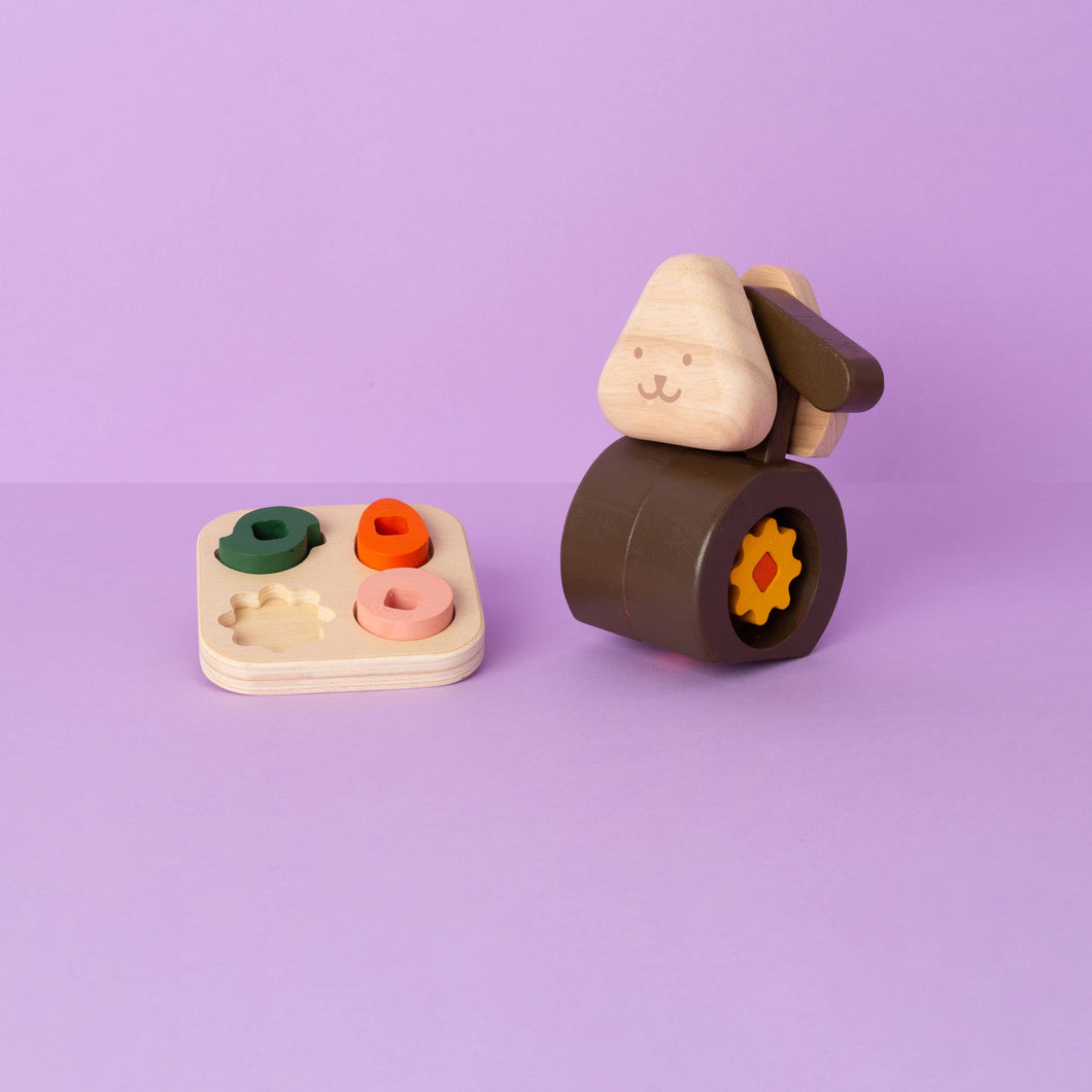 Woofy - dog toy set with 4 gears