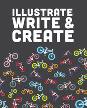 Load image into Gallery viewer, Illustrate, Write, &amp; Create Paperback Journal for Kids: Bike