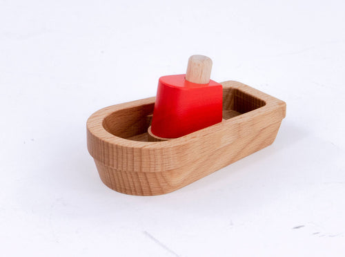 Bajo Fishing Boat: Red