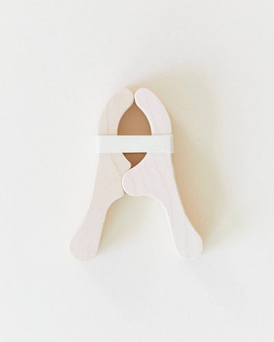 Wooden Playclips - Waldorf, Montessori Building Toy: 1 Play Clip