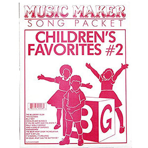 Children's Favorites #2 accessory music for the Music Maker