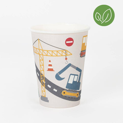Construction Party Cups