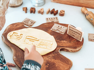 Train Eco Stamp Set (no handle)