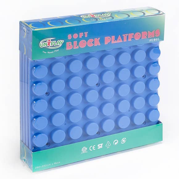 SALE - Soft Building Block Platforms (4pcs for a set)