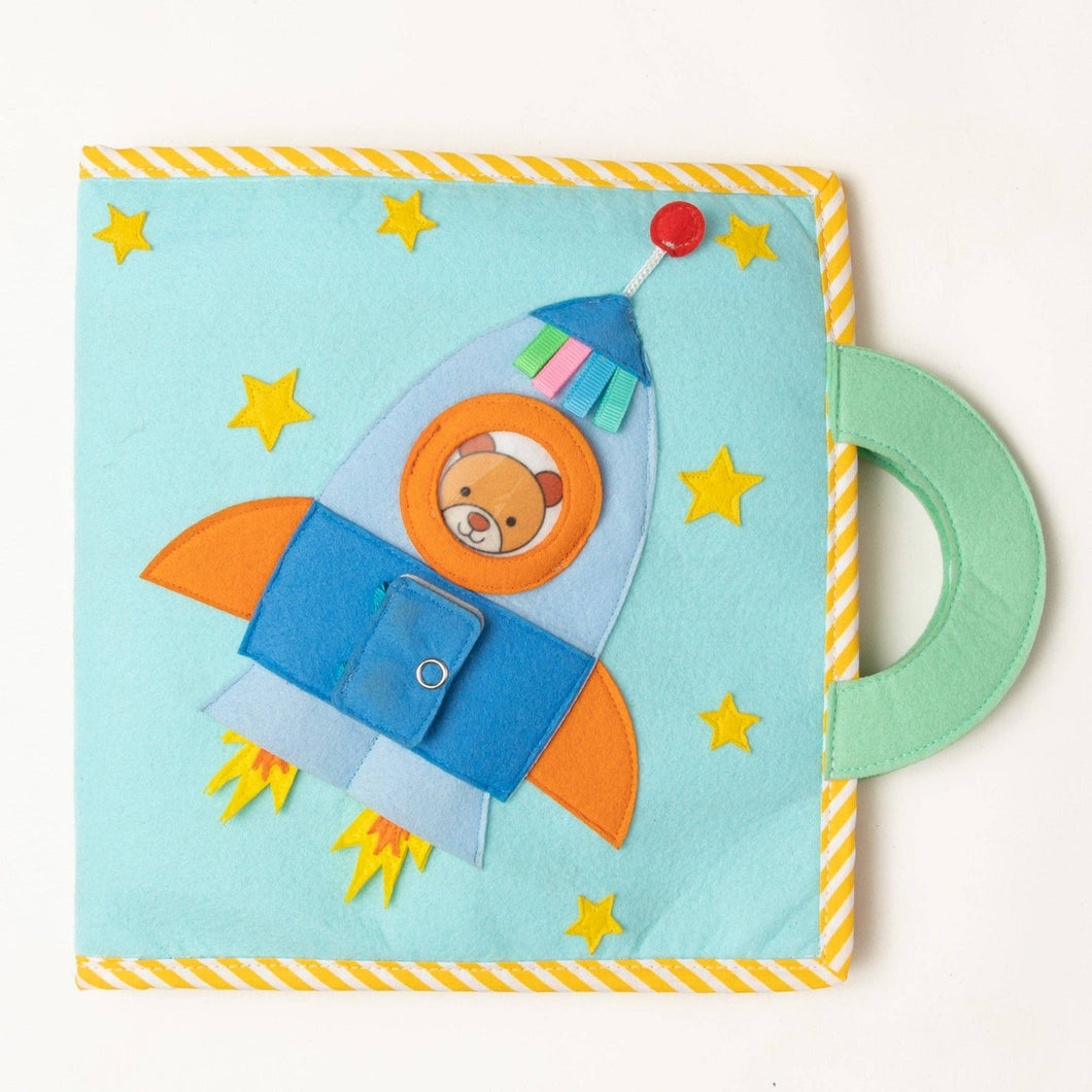 Felt Space adventure  Sencory Book- 2 pages
