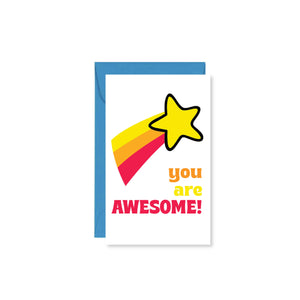 You Are Awesome Mini Card