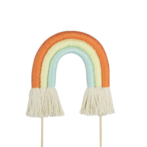 Cotton Cake Topper — Rainbow