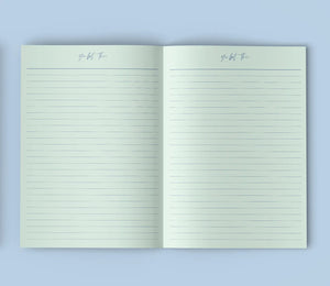 Tiger King Notebook - Mint Tiger