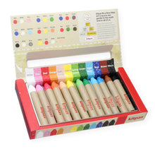Load image into Gallery viewer, Kitpas Rice Bran Wax Art Crayons 12 Colors