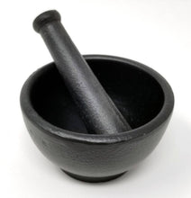 Load image into Gallery viewer, Cast Iron Cauldron and Pestle for Potions