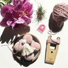 Load image into Gallery viewer, 5-IN-1 Weaving tool &amp; Pom Pom Maker : Big A Model Create Print