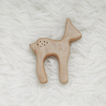 Load image into Gallery viewer, Wood Deer Teether
