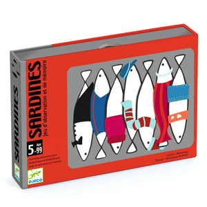 Sardines Memory Card Game