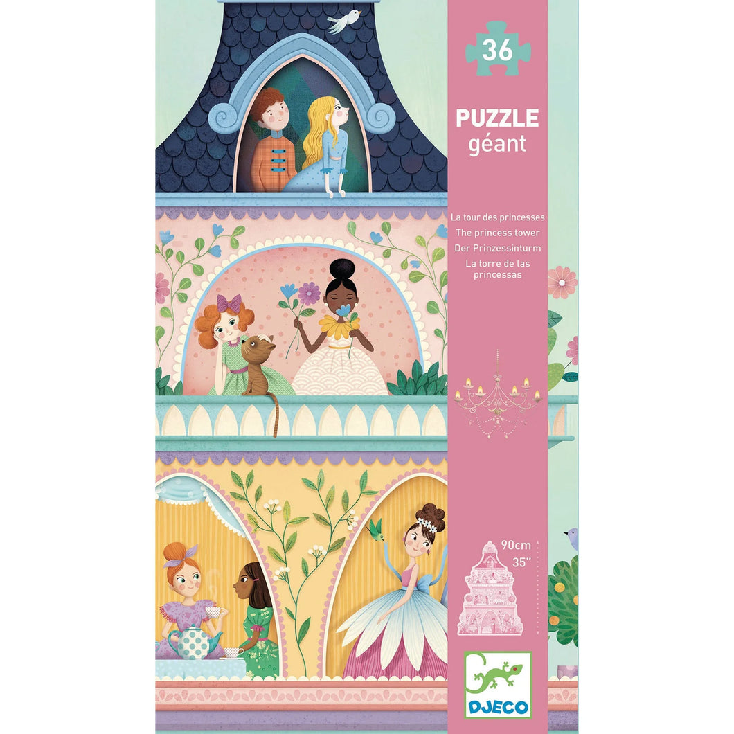 The Princess Tower 36pc Giant Floor Jigsaw Puzzle